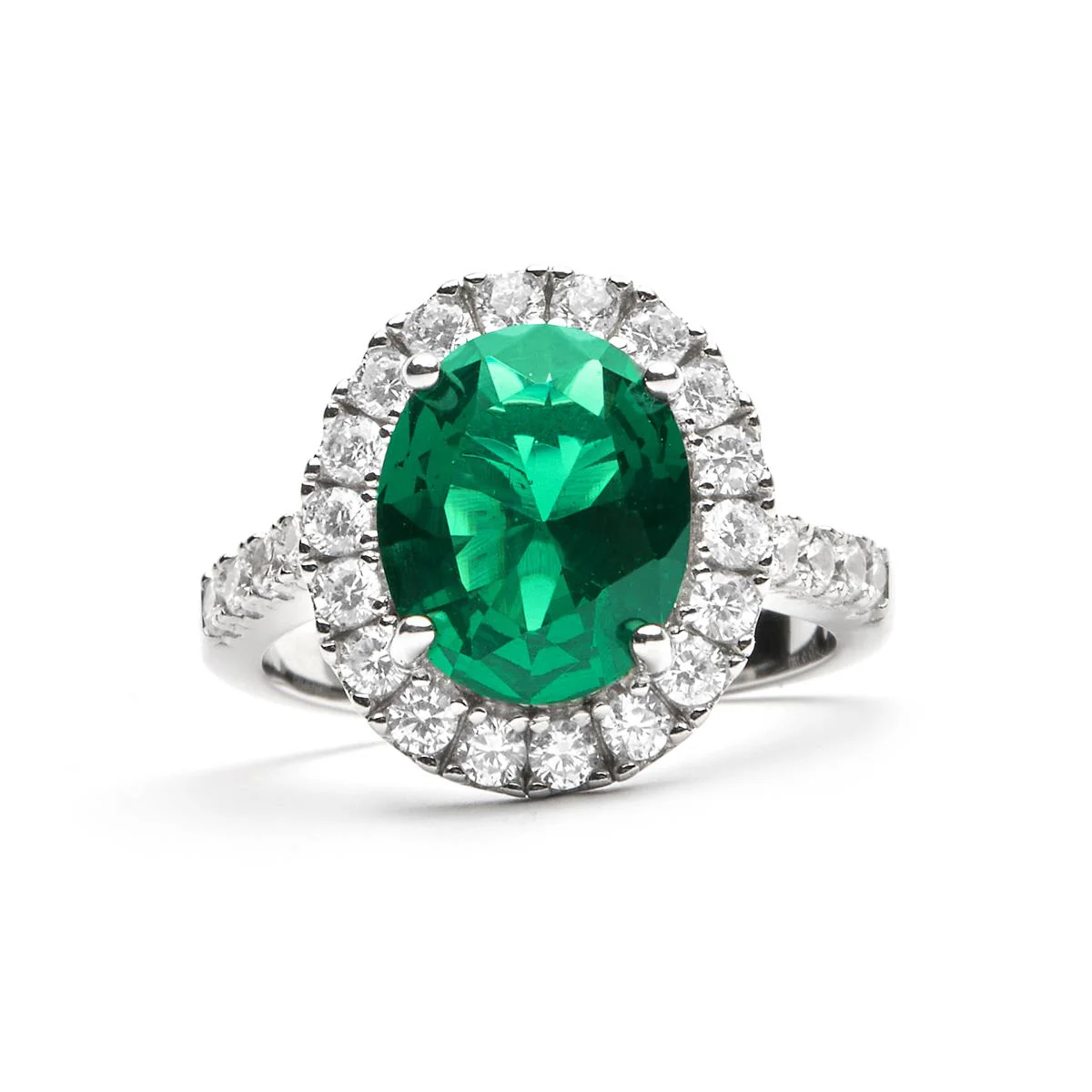 Anillo Lyla Plata de Ley 925 - Lyla VERDE - Image 4