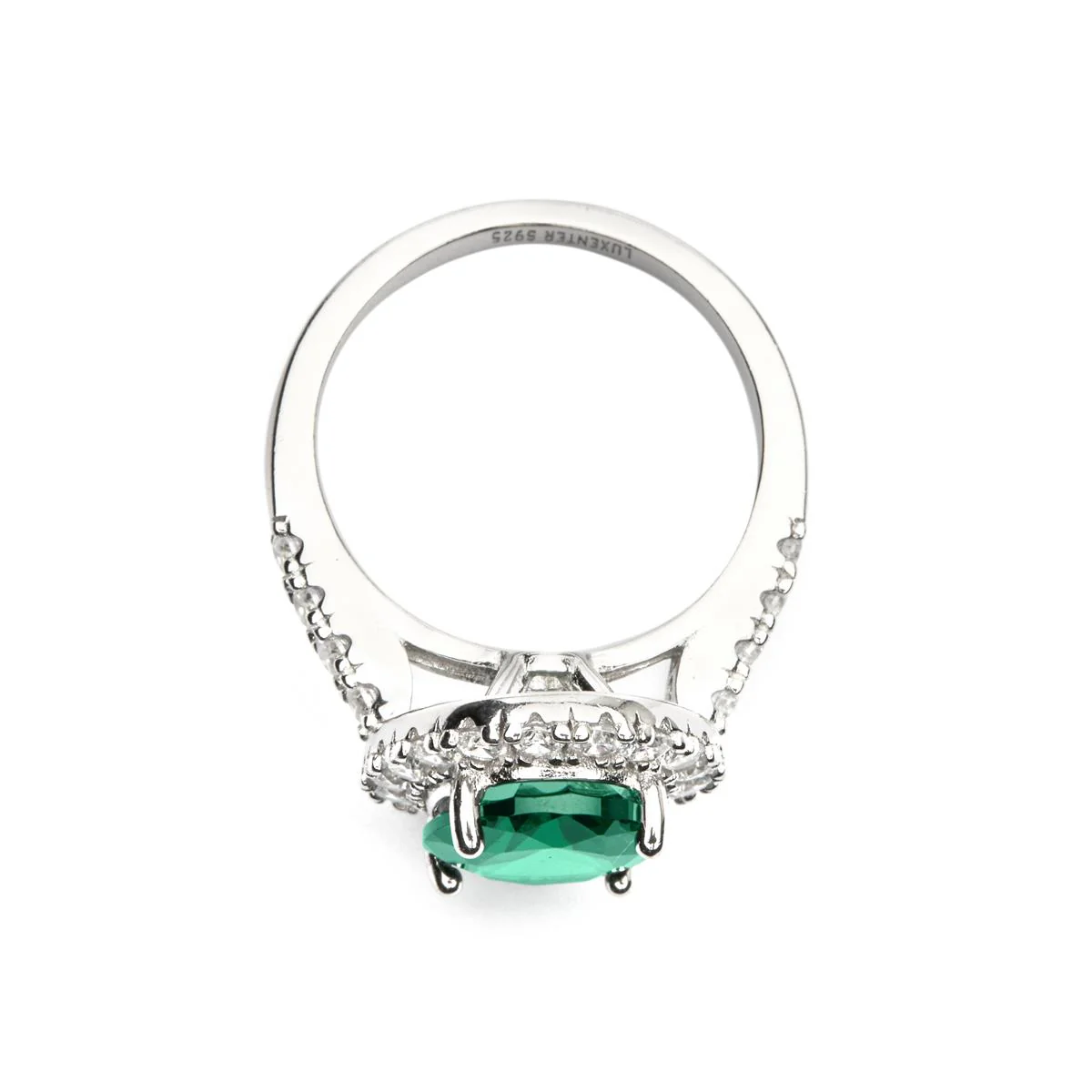 Anillo Lyla Plata de Ley 925 - Lyla VERDE - Image 5