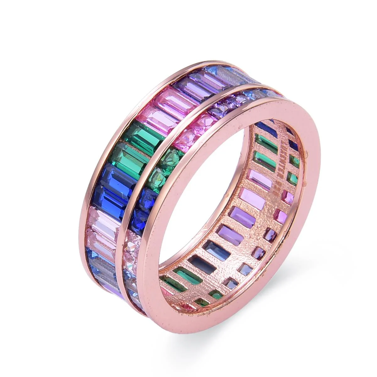 Anillo Lyss Plata De Ley 925 - Lyss MULTICOLOR