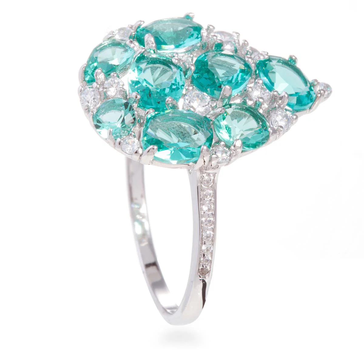 Anillo Mariphage Plata De Ley 925 - Mariphage VERDE