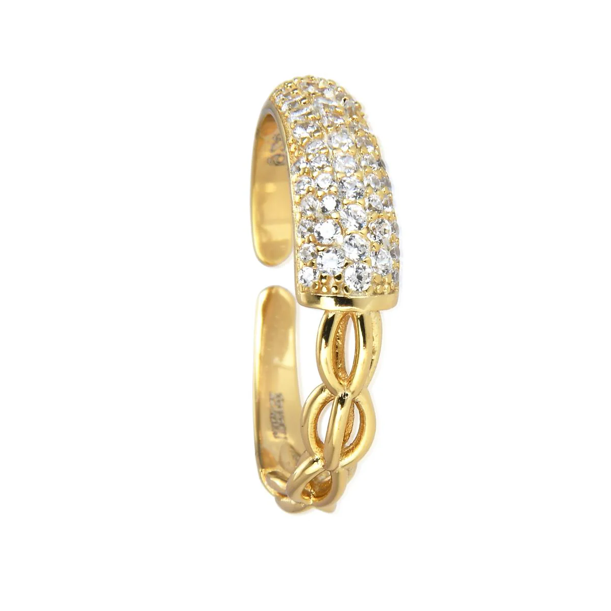 Anillo Marnan Plata De Ley 925 - Marnan BLANCO