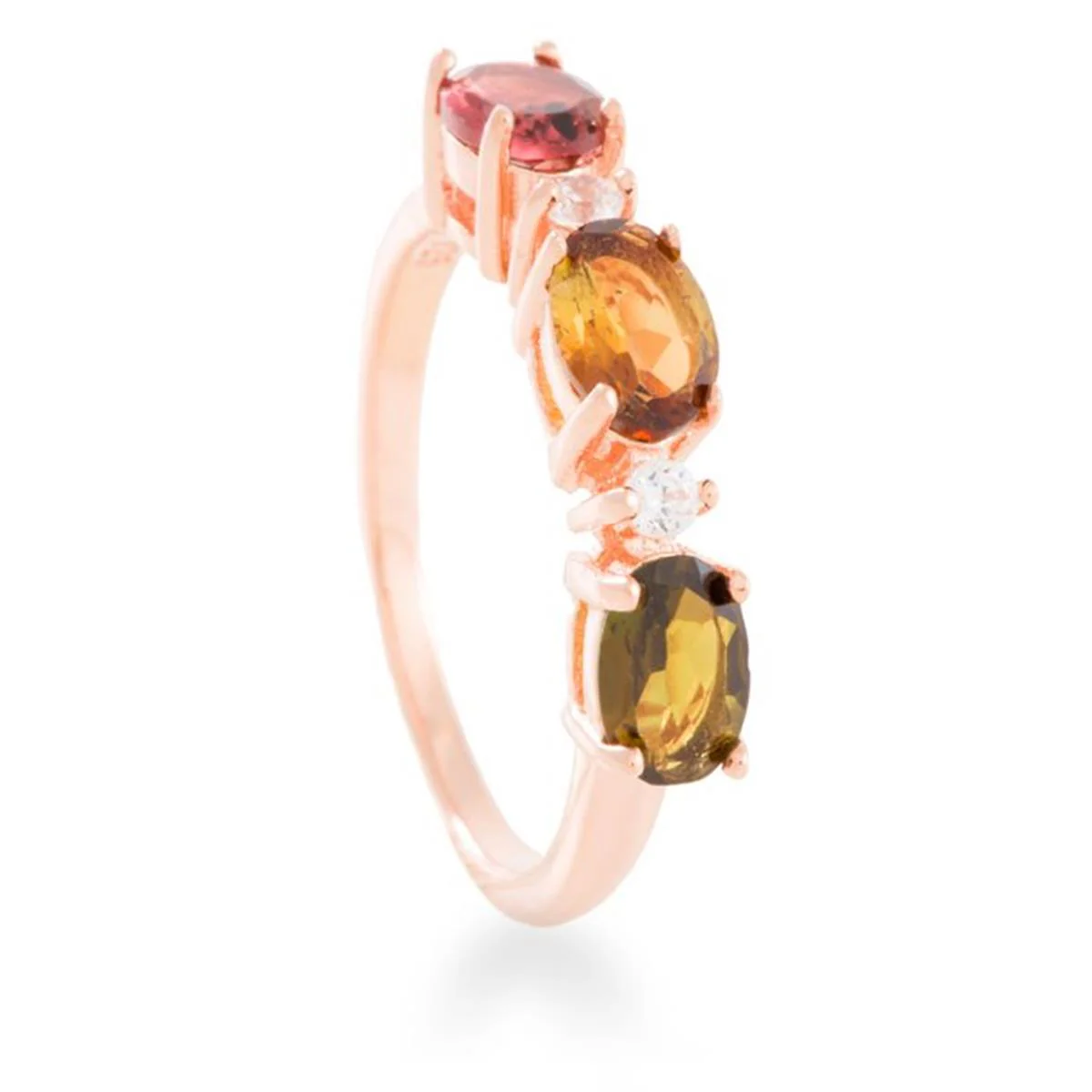 Anillo Msiba Plata De Ley 925 - Msiba MULTICOLOR