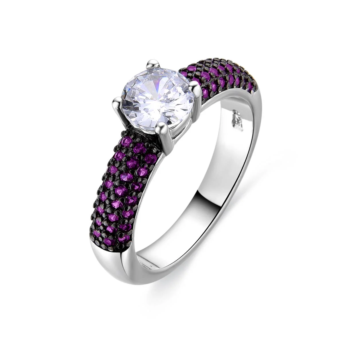 Anillo Naiuh Plata De Ley 925 - Naiuh ROJO