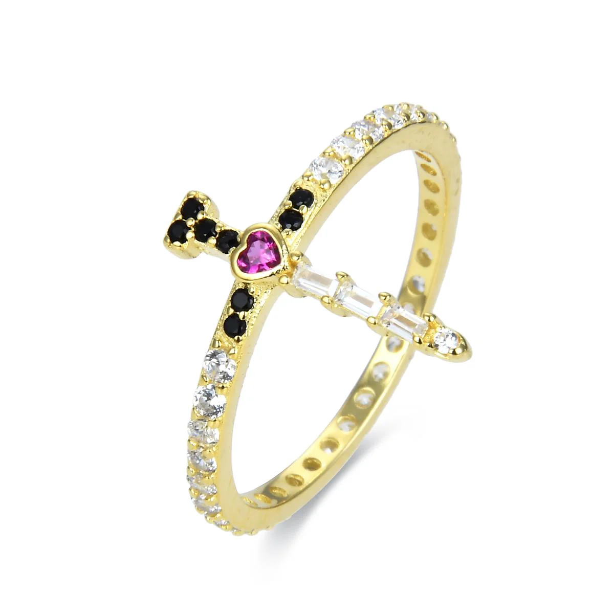 Anillo Nedur Plata De Ley 925 - Nedur MULTICOLOR