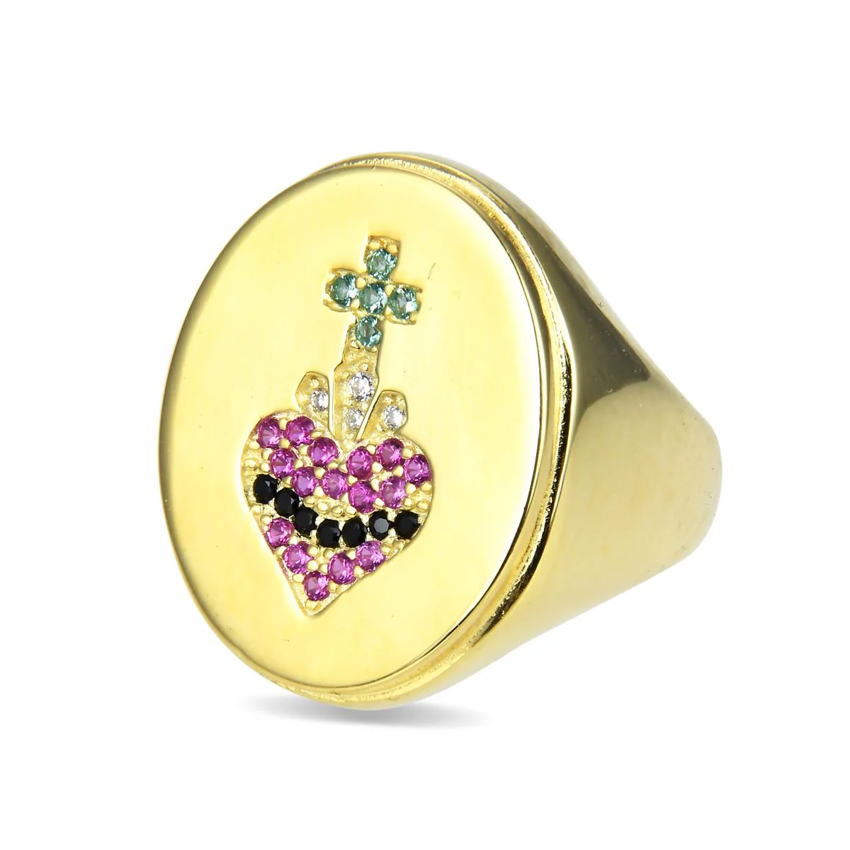 Anillo Nerys Plata De Ley 925 - Nerys MULTICOLOR