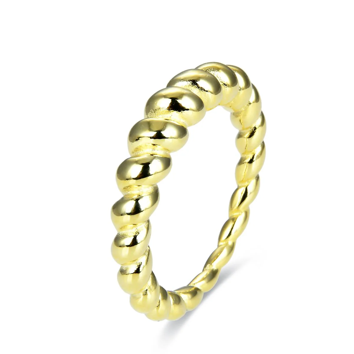 Anillo Netoss Plata De Ley 925 - Netoss AMARILLO