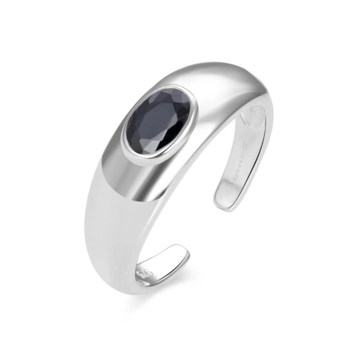 Anillo Nexsa Plata De Ley 925 - Nexsa NEGRO