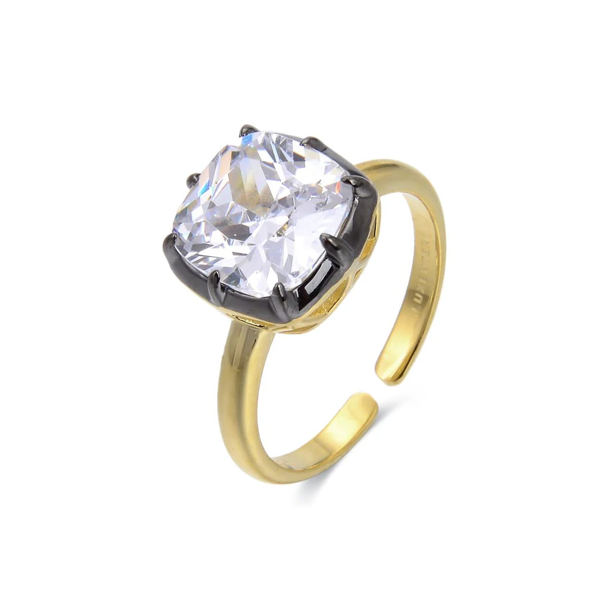 Anillo Nies Plata De Ley 925 - Nies BLANCO