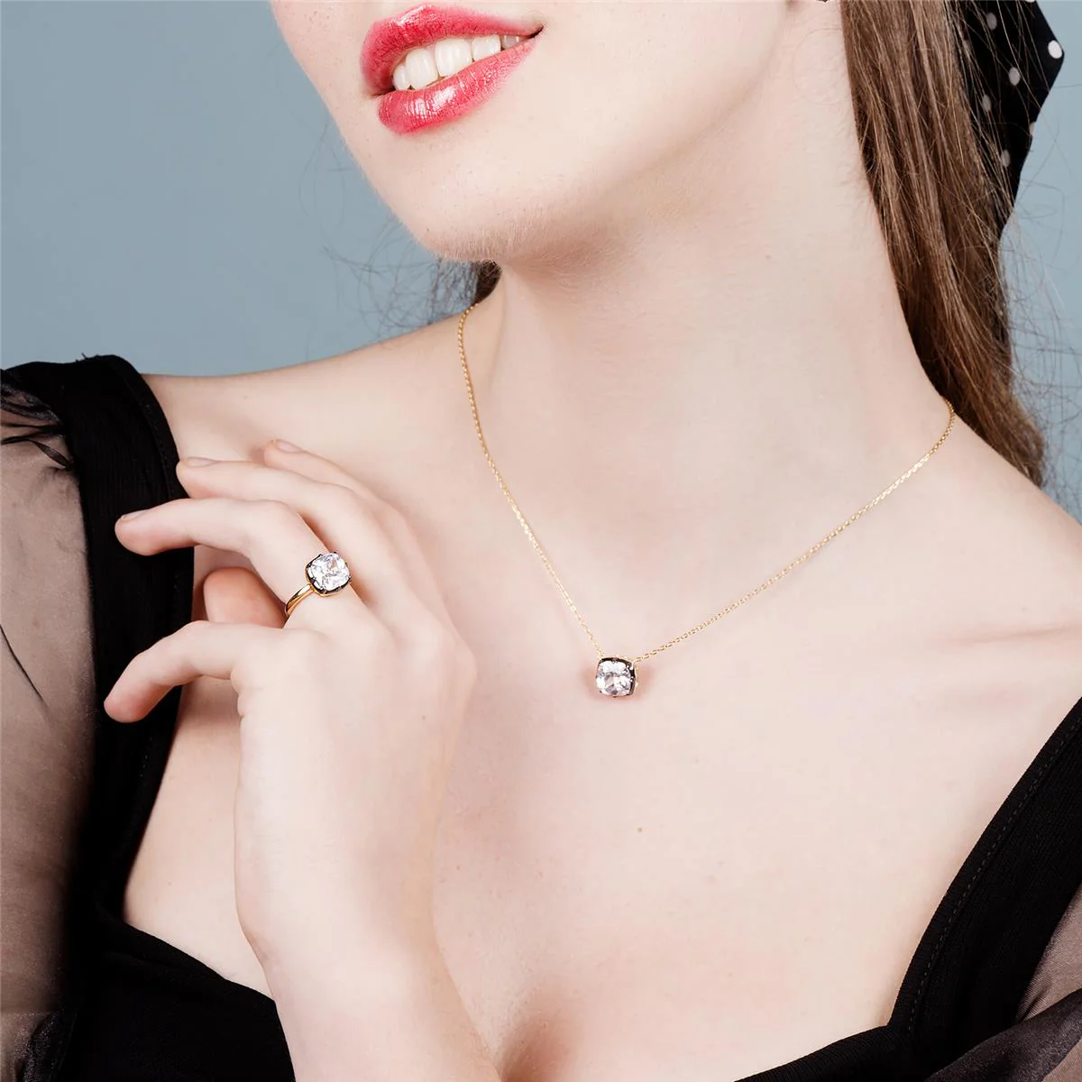 Anillo Nies Plata De Ley 925 - Nies BLANCO - Image 2