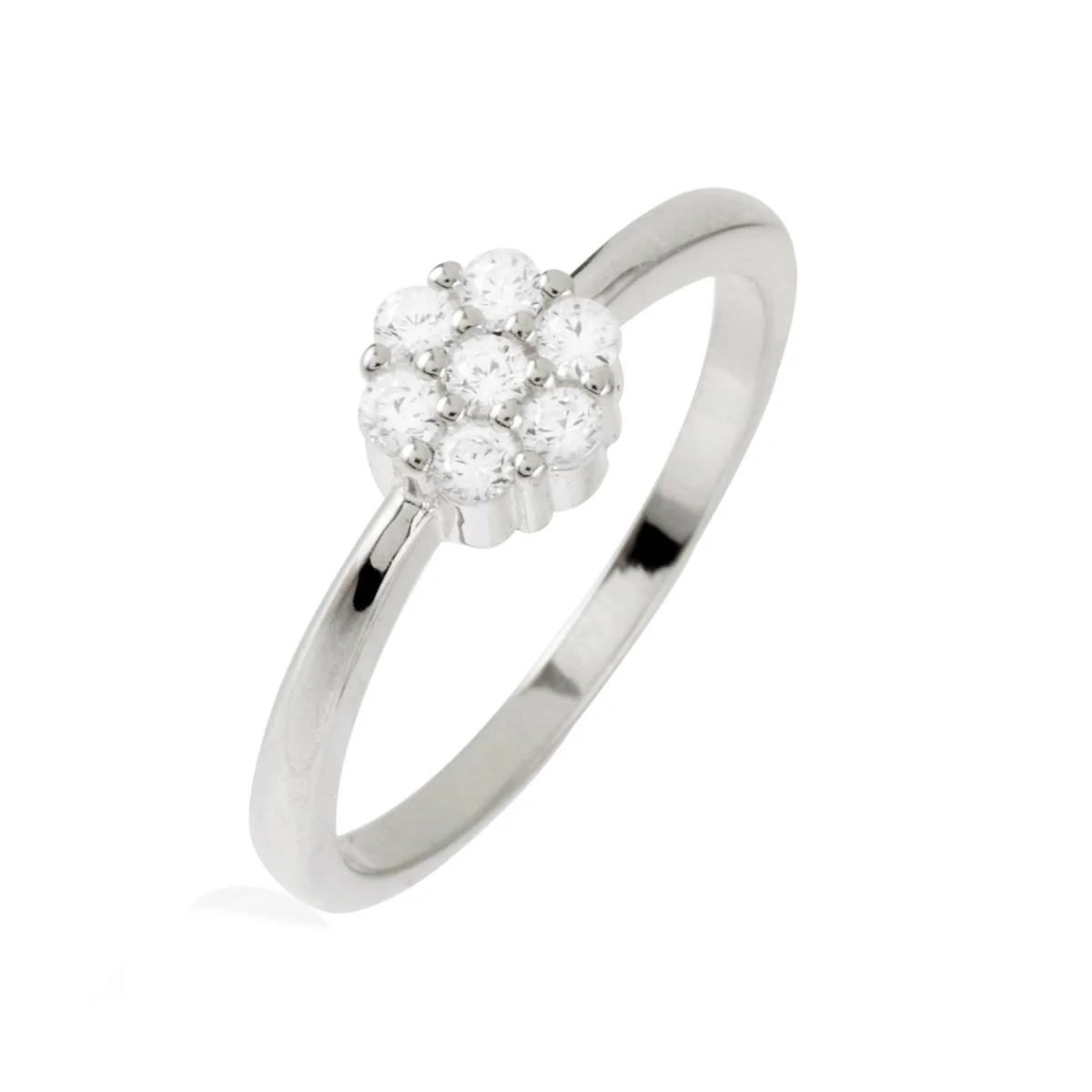 Anillo Nishati Plata De Ley 925 - Nishati BLANCO