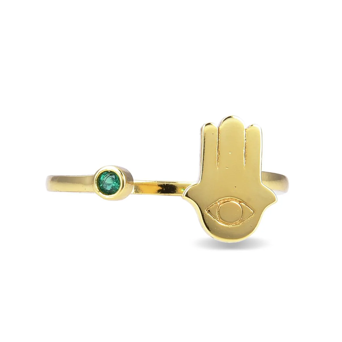 Anillo Nodril Plata De Ley 925 - Nodril VERDE - Image 3