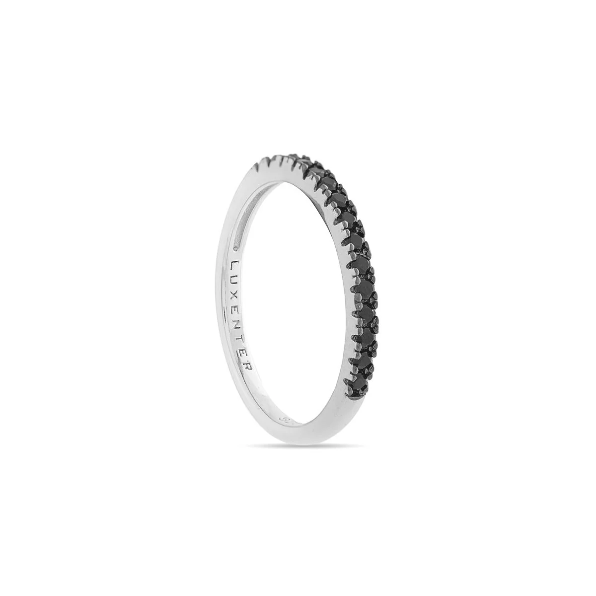 Anillo Norez Plata De Ley 925 - Norez NEGRO