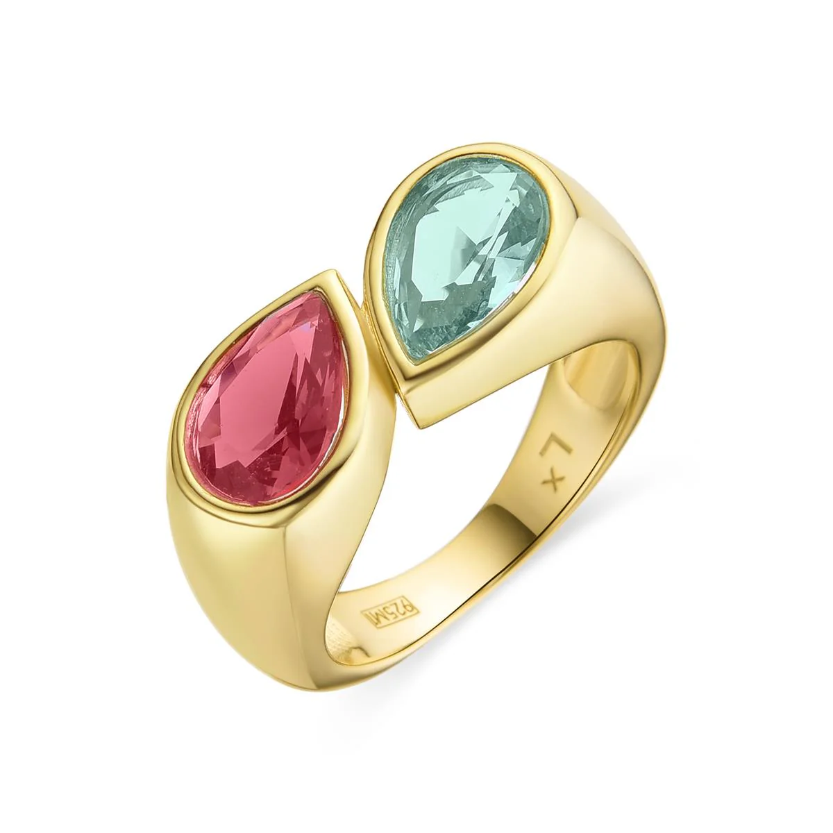 Anillo Nosty Plata De Ley 925 - Nosty MULTICOLOR