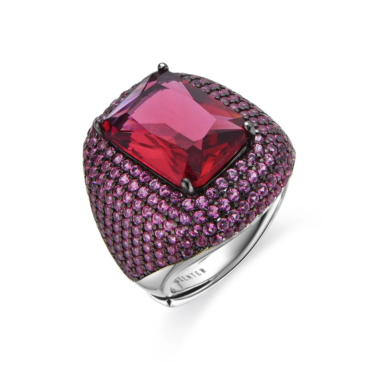 Anillo Orva Plata de Ley 925 - Orva ROJO