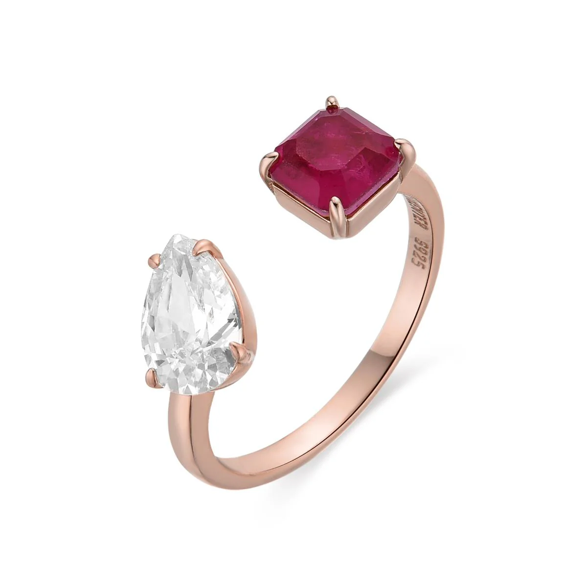 Anillo Oyak Plata De Ley 925 - Oyak ROSA