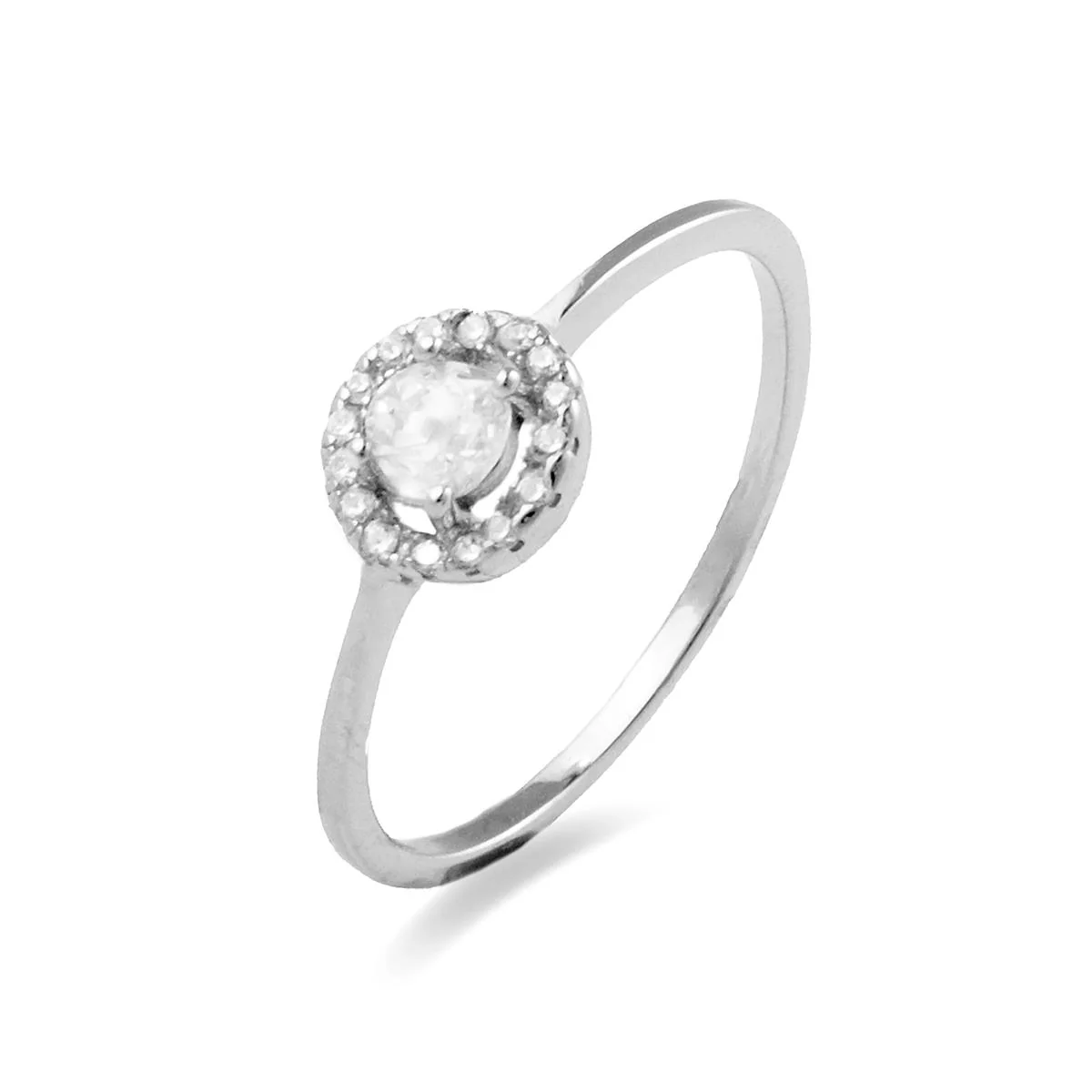 Anillo Priyanka Plata de ley 925 - Priyanka BLANCO