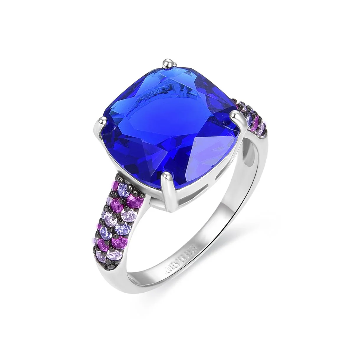 Anillo Qamah Plata De Ley 925 - Qamah AZUL