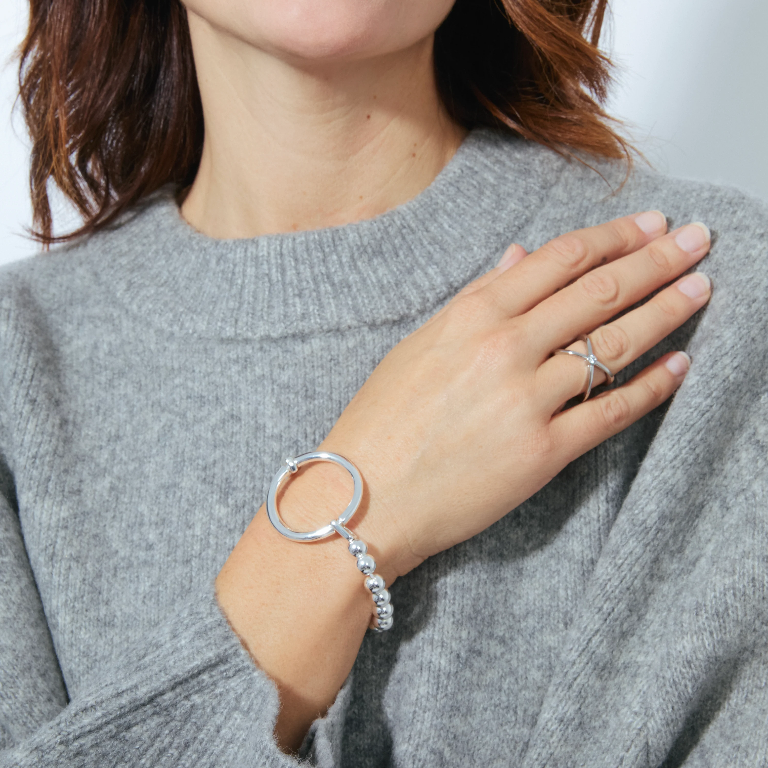 Anillo acabado plata - Rai - Image 4