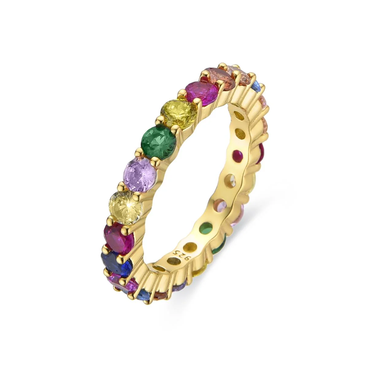 Anillo Rakma Plata De Ley 925 - Rakma MULTICOLOR
