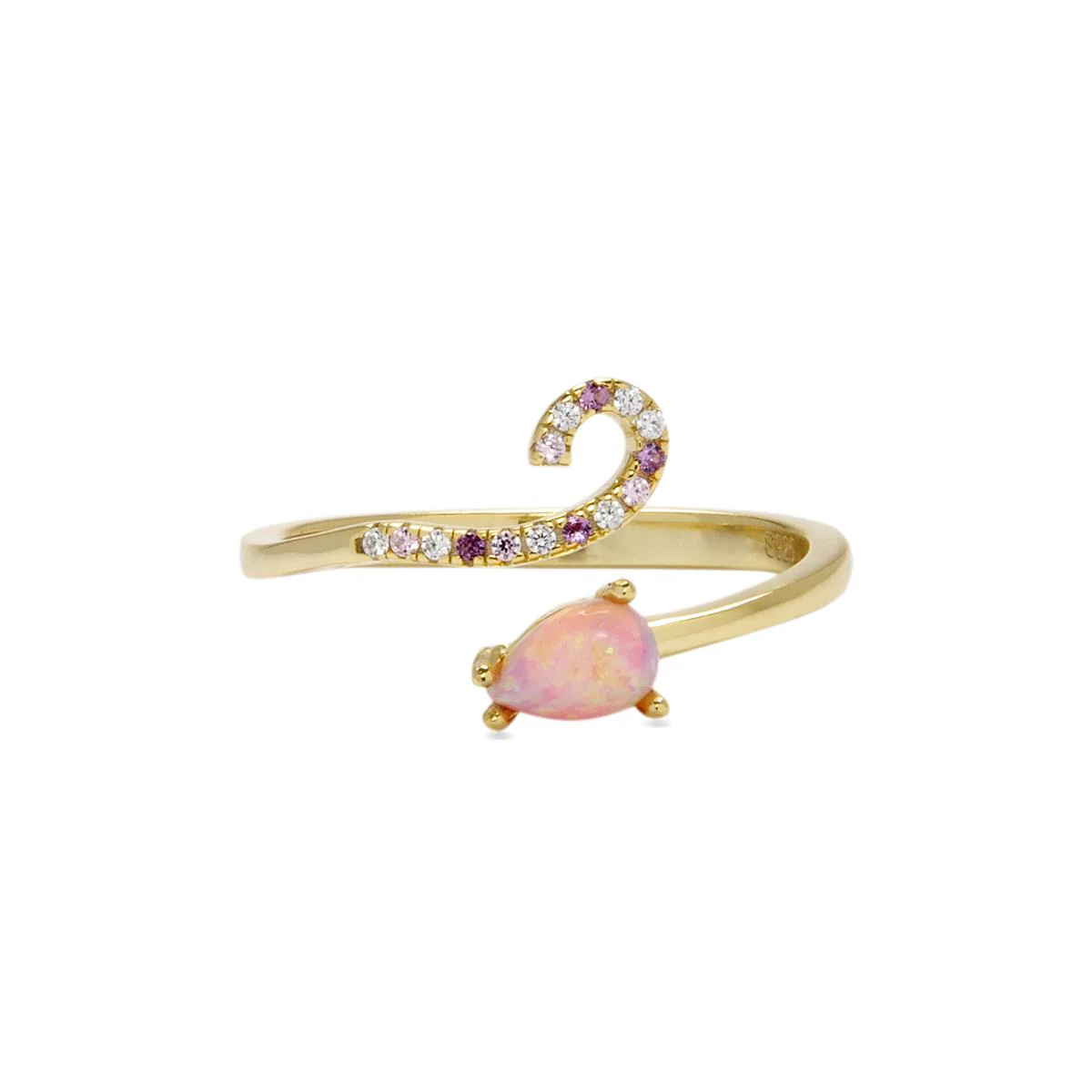 Anillo Raknis Plata De Ley 925 - Raknis ROSA - Image 3