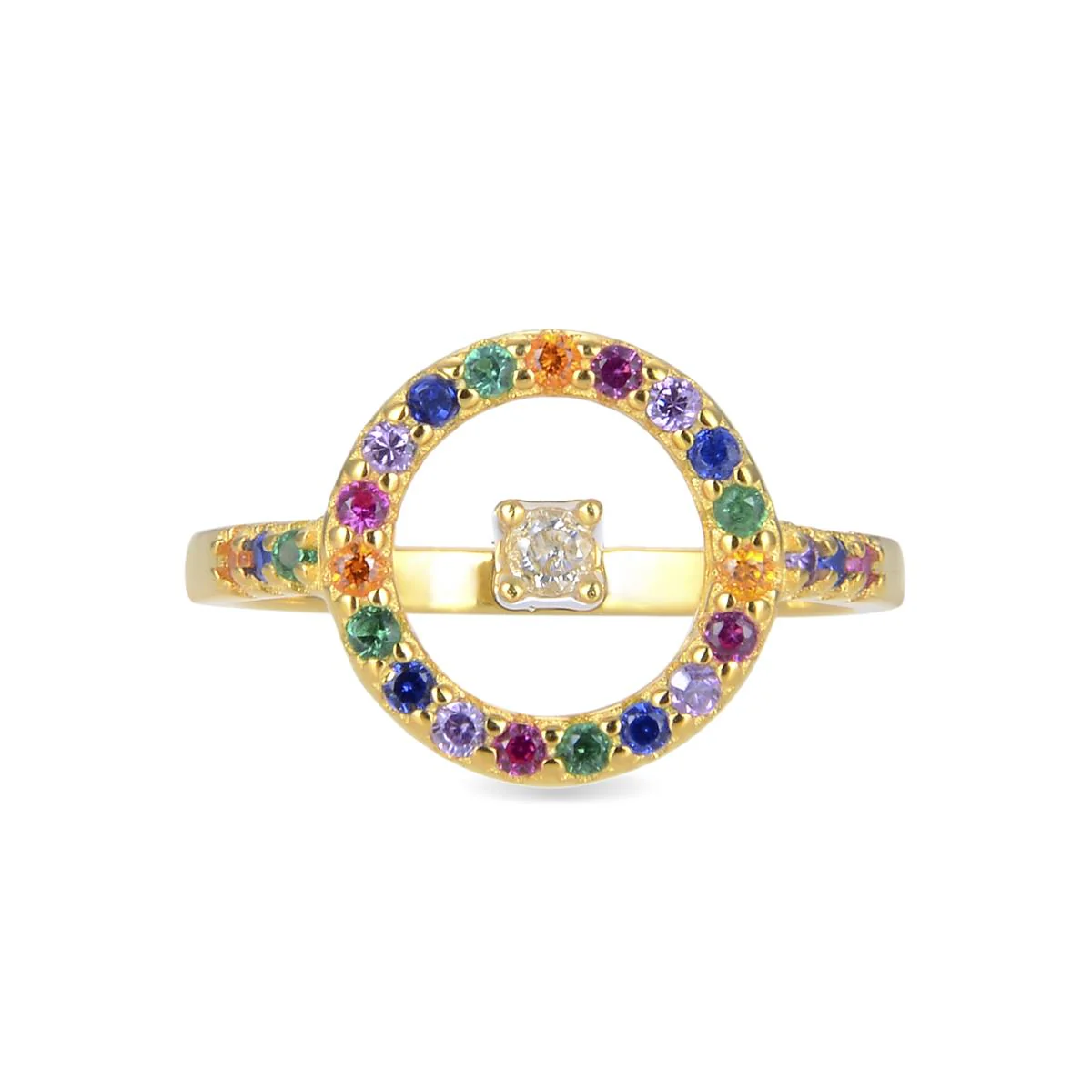 Anillo Raldain Plata De Ley 925 - Raldain MULTICOLOR - Image 3