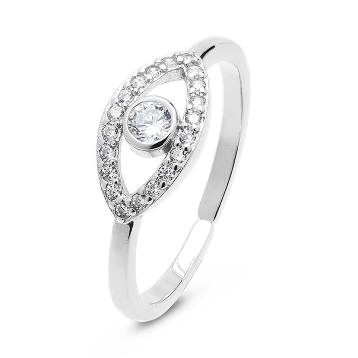 ANILLO RATIM PLATA - Ratim BLANCO