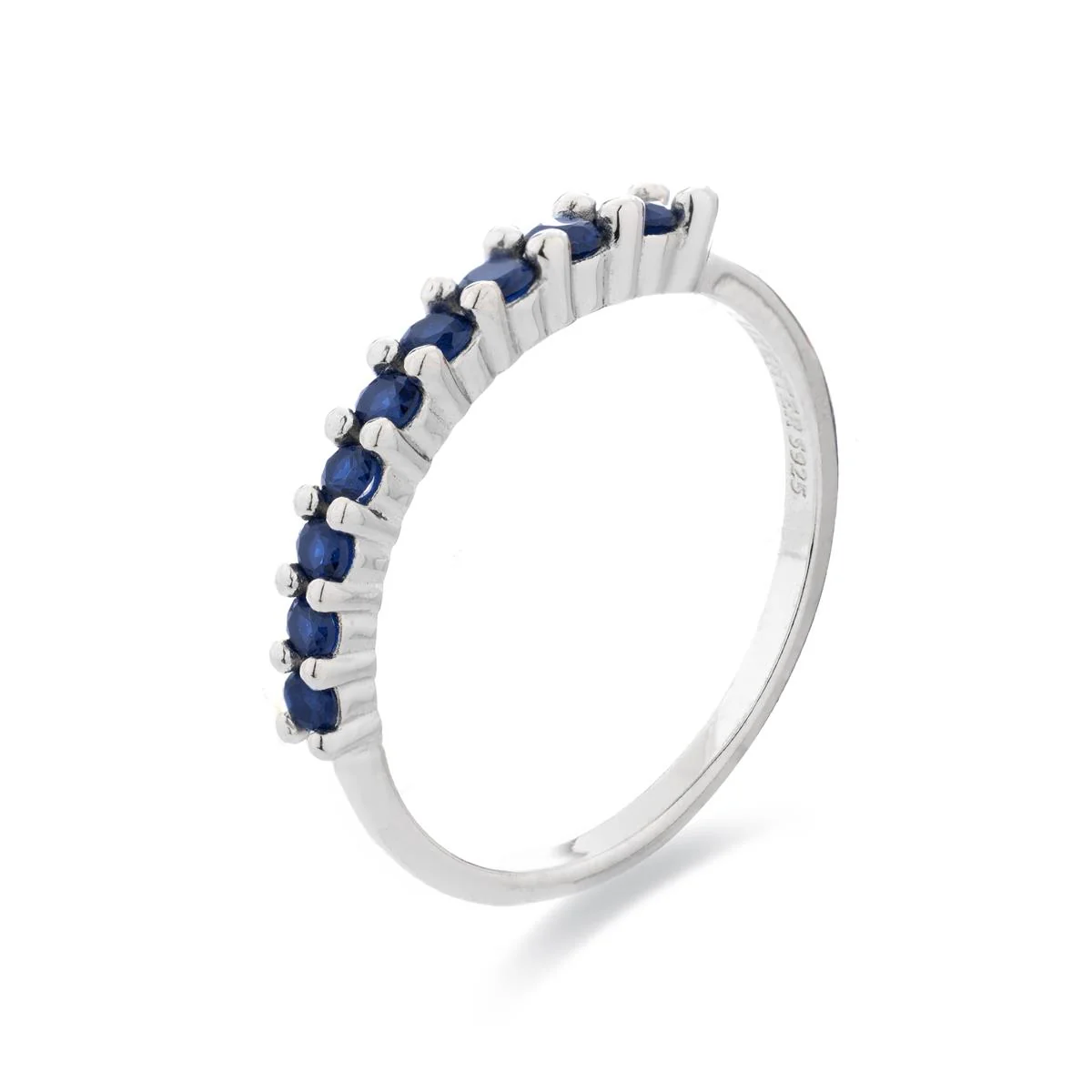 Anillo Reiva Plata de Ley 925 - Reiva AZUL