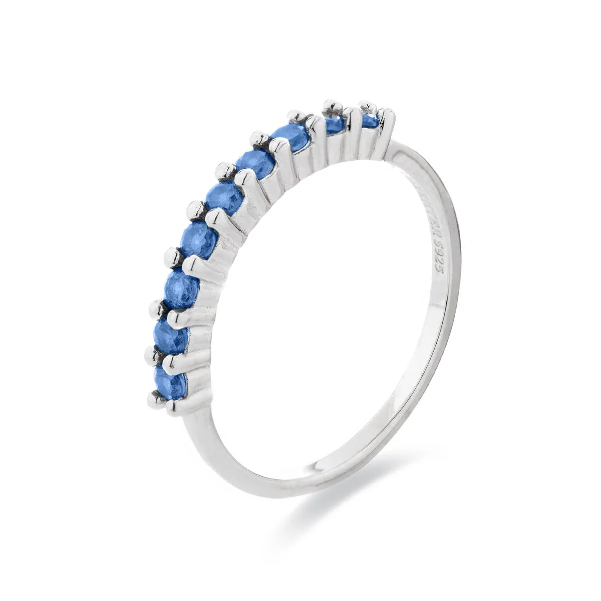 Anillo Reiva Plata de Ley 925 - Reiva AZUL