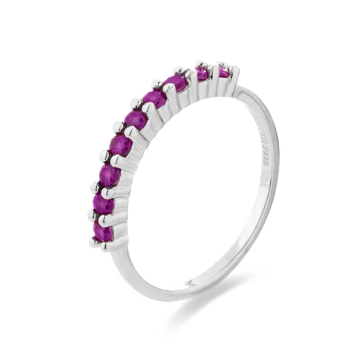 Anillo Reiva Plata de Ley 925 - Reiva ROJO