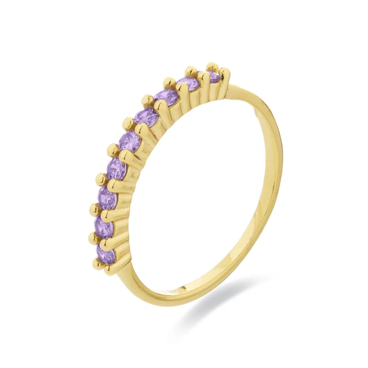 Anillo Reiva Plata de Ley 925 - Reiva MORADO