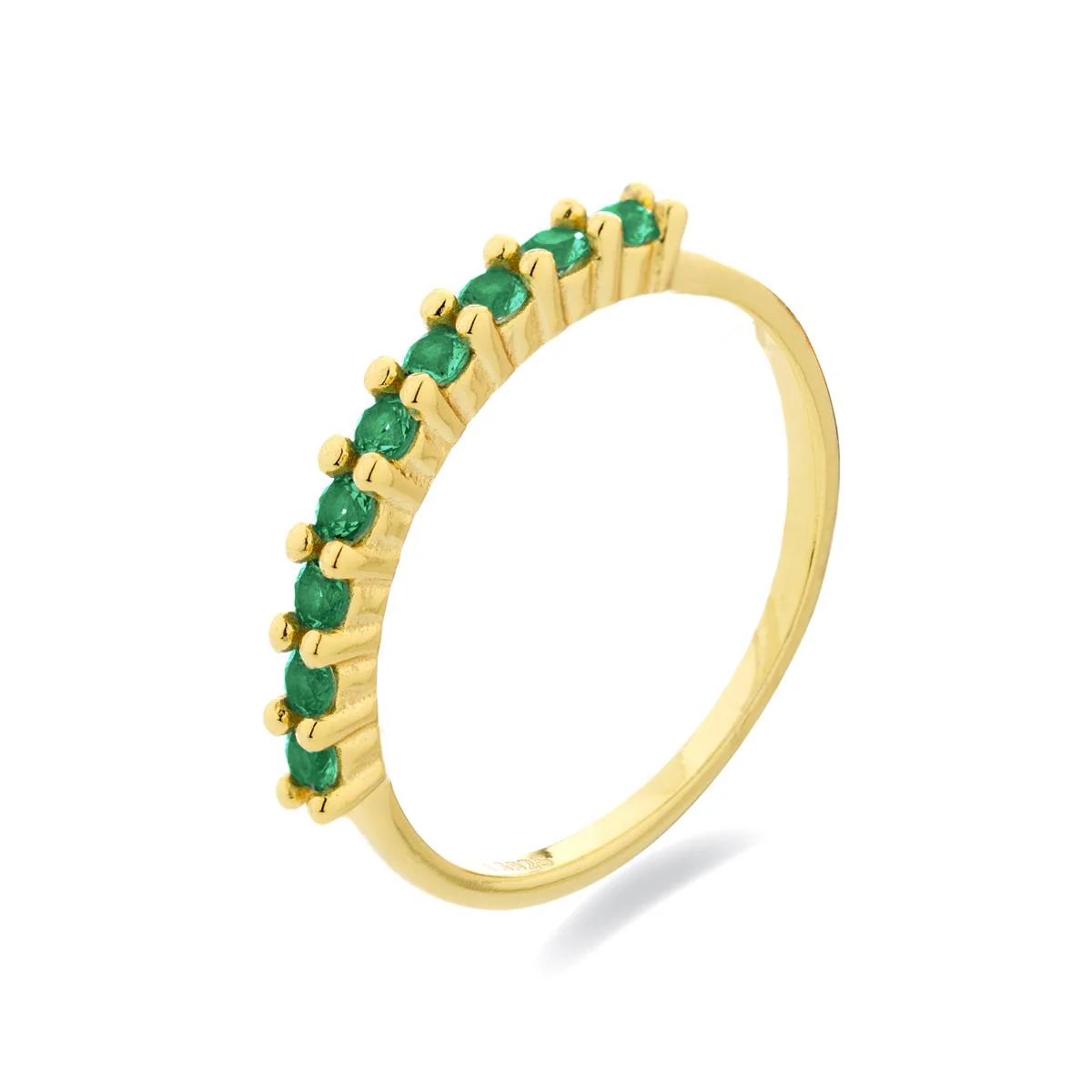 Anillo Reiva Plata de Ley 925 - Reiva VERDE