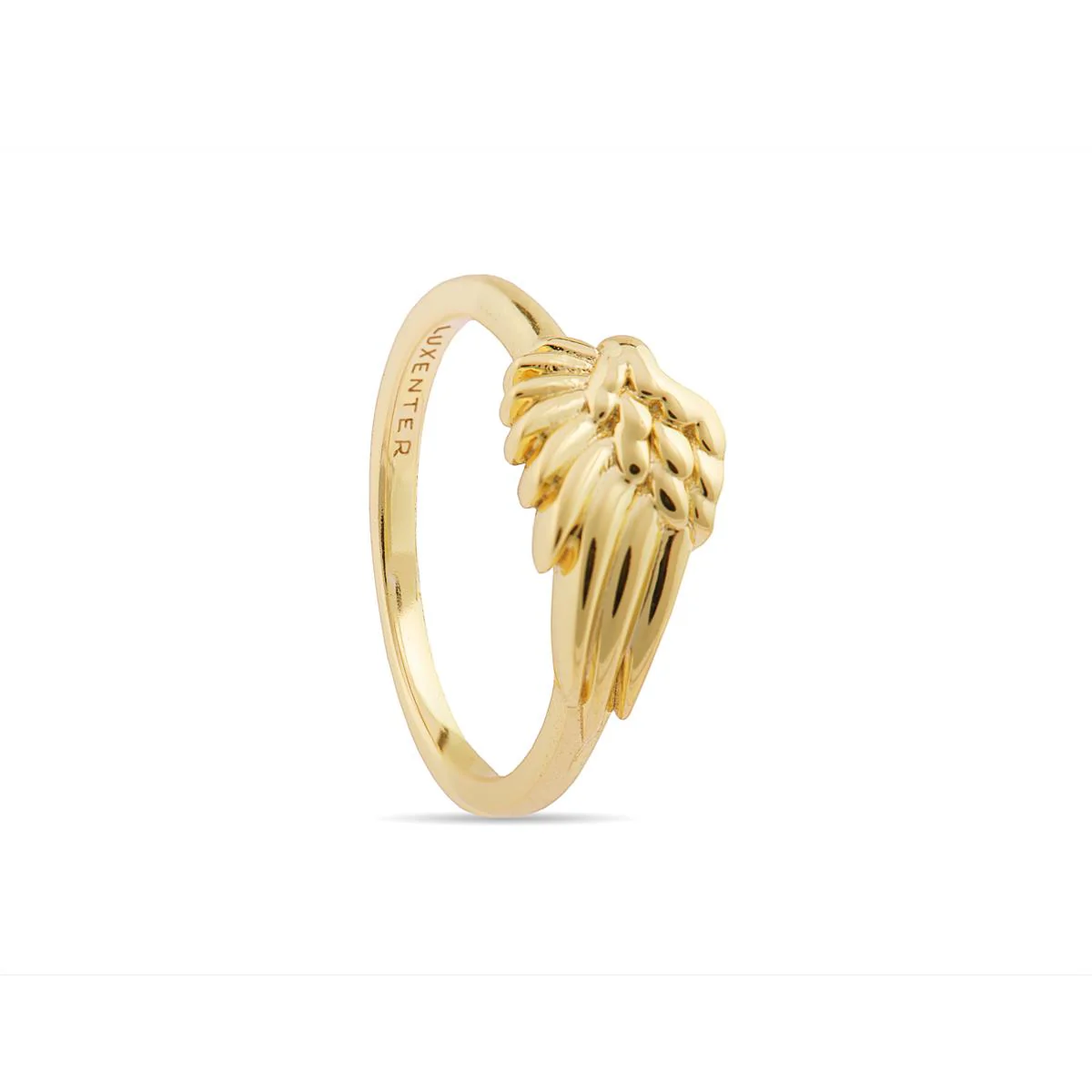Anillo Renak De Plata De Ley 925 Con Baño De Oro A - Renak AMARILLO
