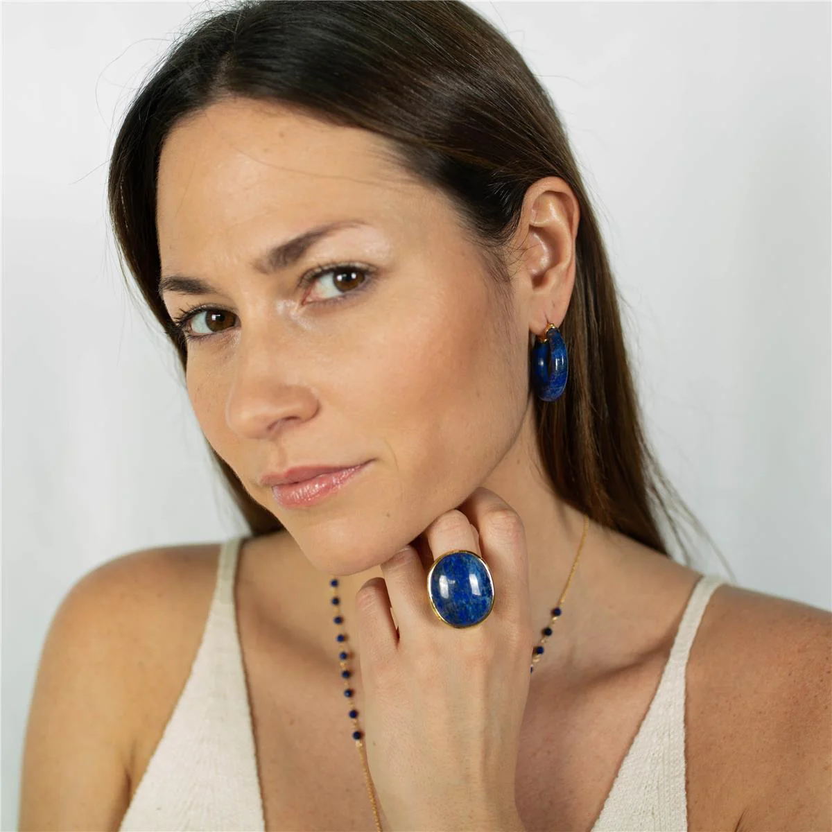 Anillo Ruthjo Plata De Ley 925 - Ruthjo AZUL - Image 5