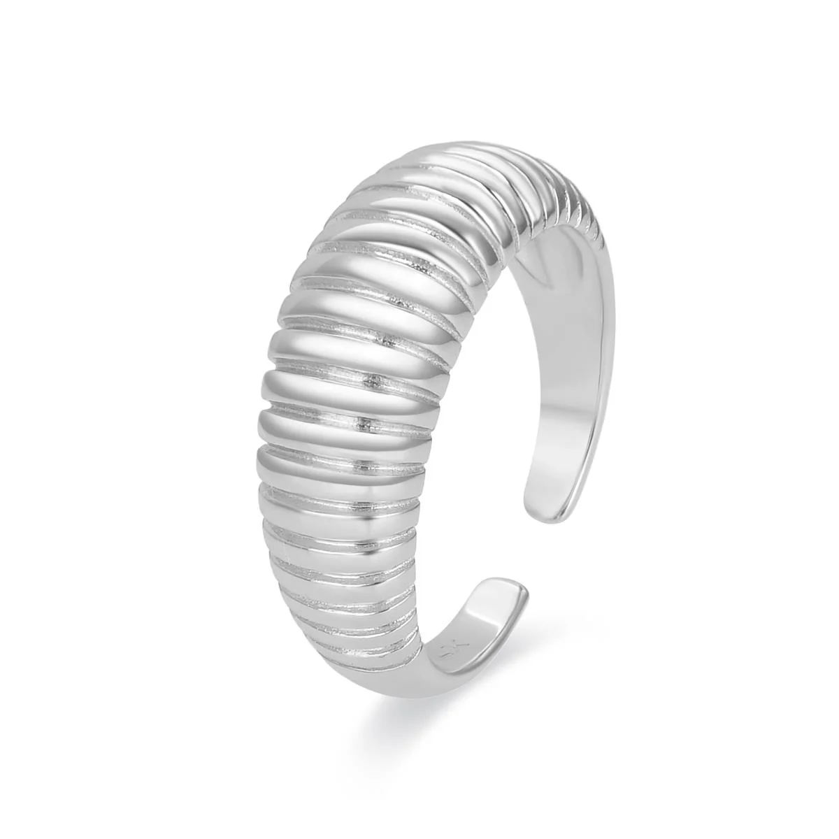 Anillo Ruzba Plata De Ley 925 - Ruzba BLANCO