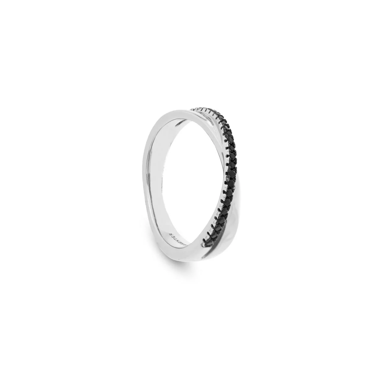Anillo Sabuk Plata De Ley 925 - Sabuk NEGRO