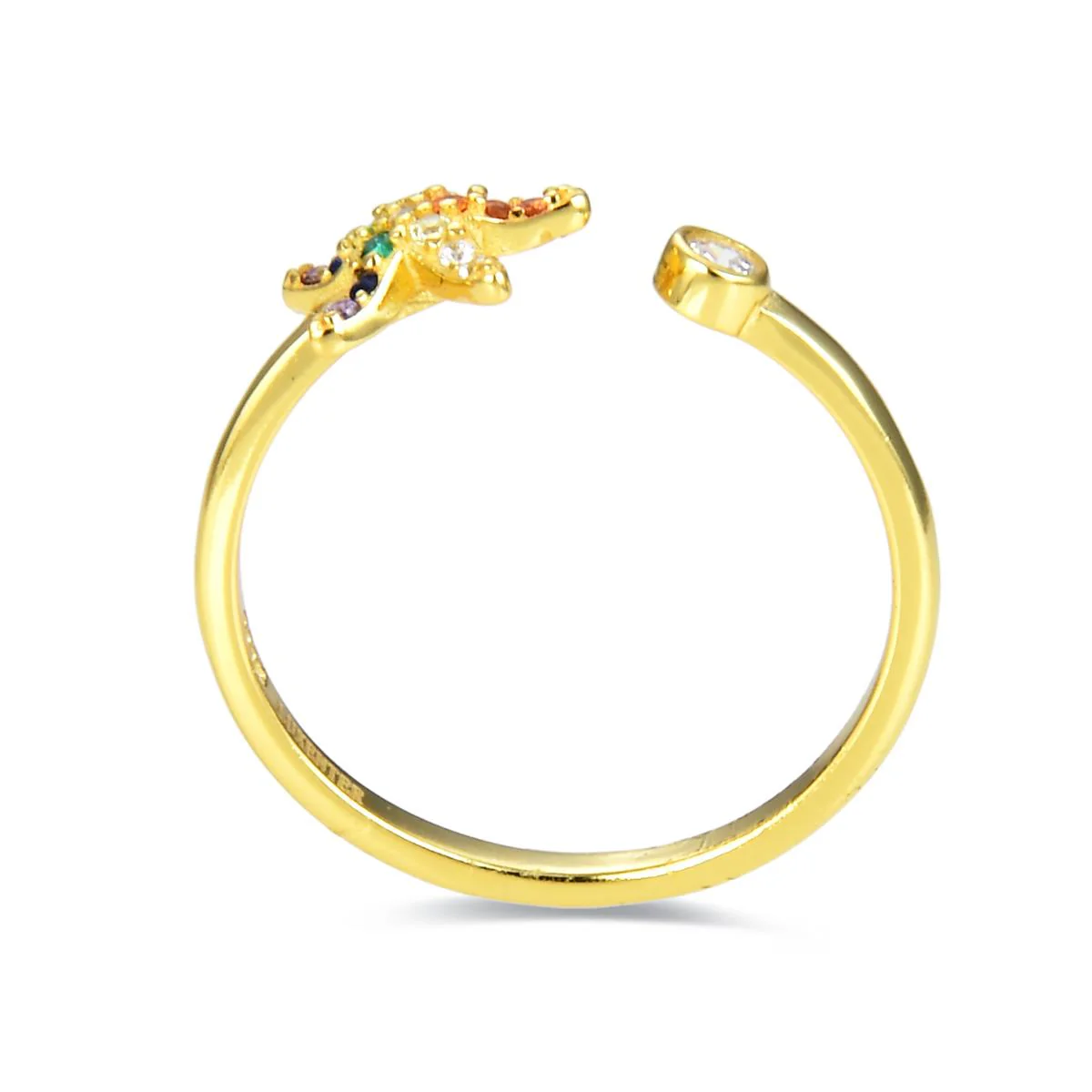 Anillo Sarij Plata De Ley 925 - Sarij MULTICOLOR - Image 4