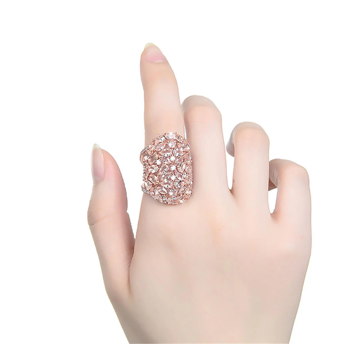 Anillo Sarka Plata De Ley 925 - Sarka ROSA - Image 2