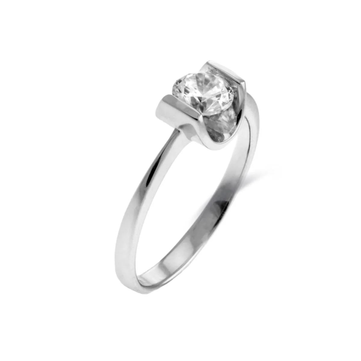 Anillo Setentaitres Plata De Ley 925 - Setentaitres BLANCO