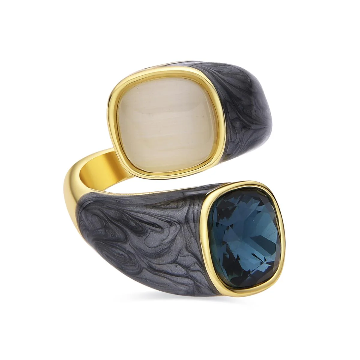 Anillo Sethi acabado oro 18k - Sethi MORADO