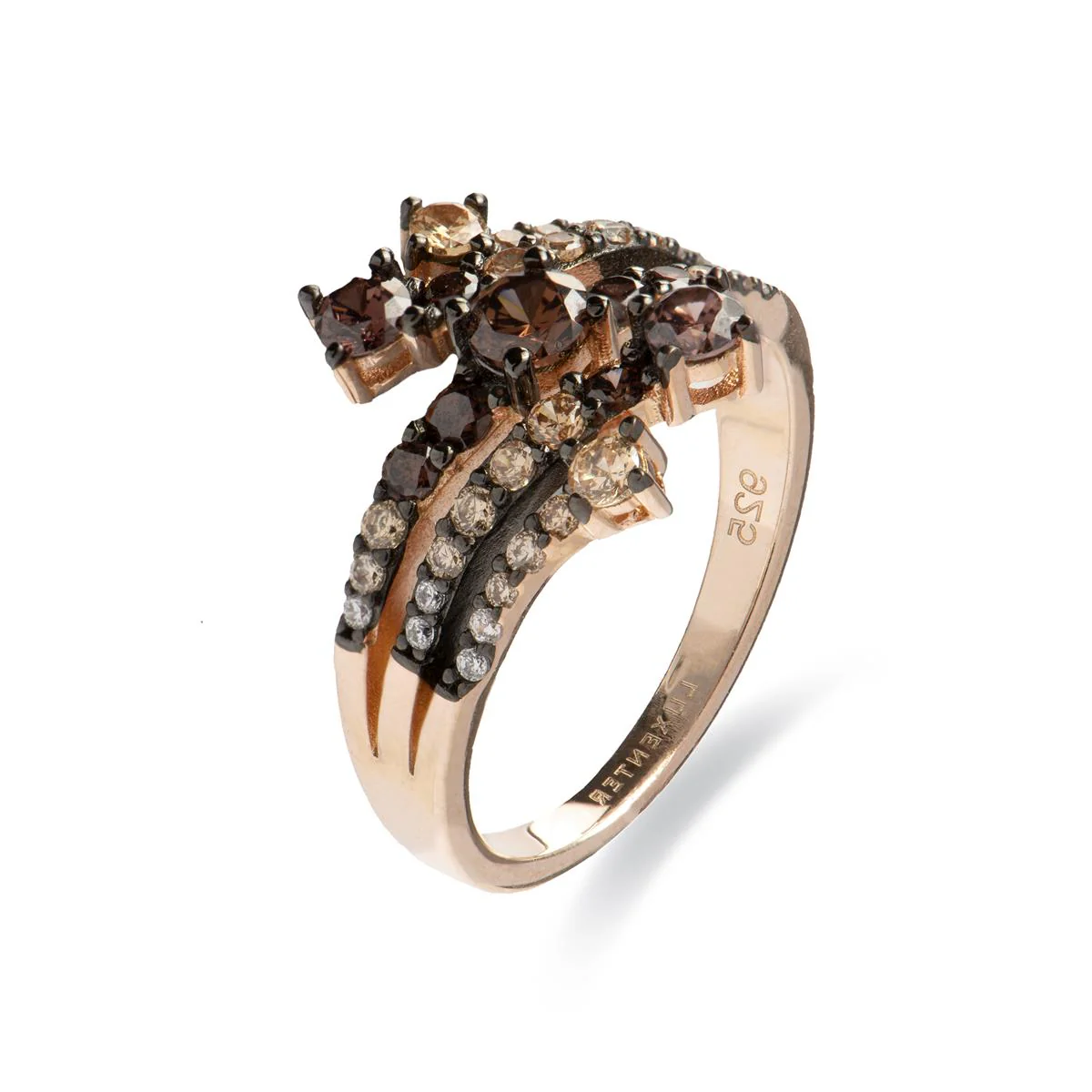 Anillo Sharay Plata De Ley 925 - Sharay MARRON
