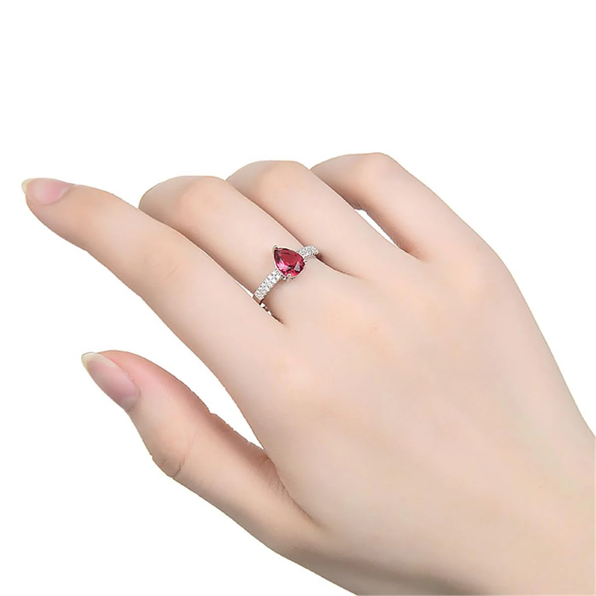 Anillo Sheqa Plata De Ley 925 - Sheqa ROJO - Image 2