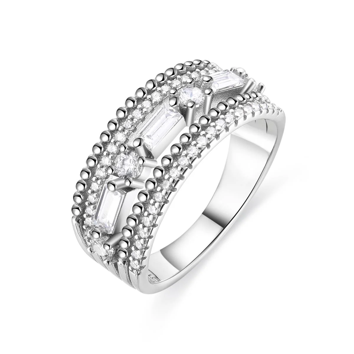 Anillo Shifa Plata de Ley 925 - Shifa BLANCO