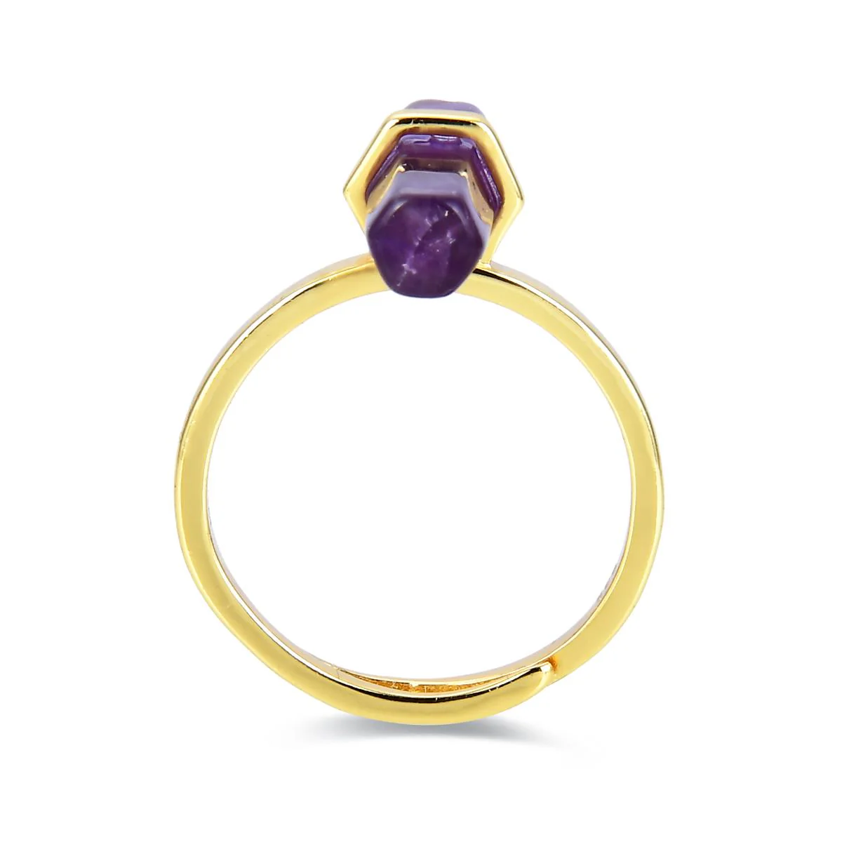 Anillo Shiva Plata De Ley 925 - Shiva MORADO - Image 4