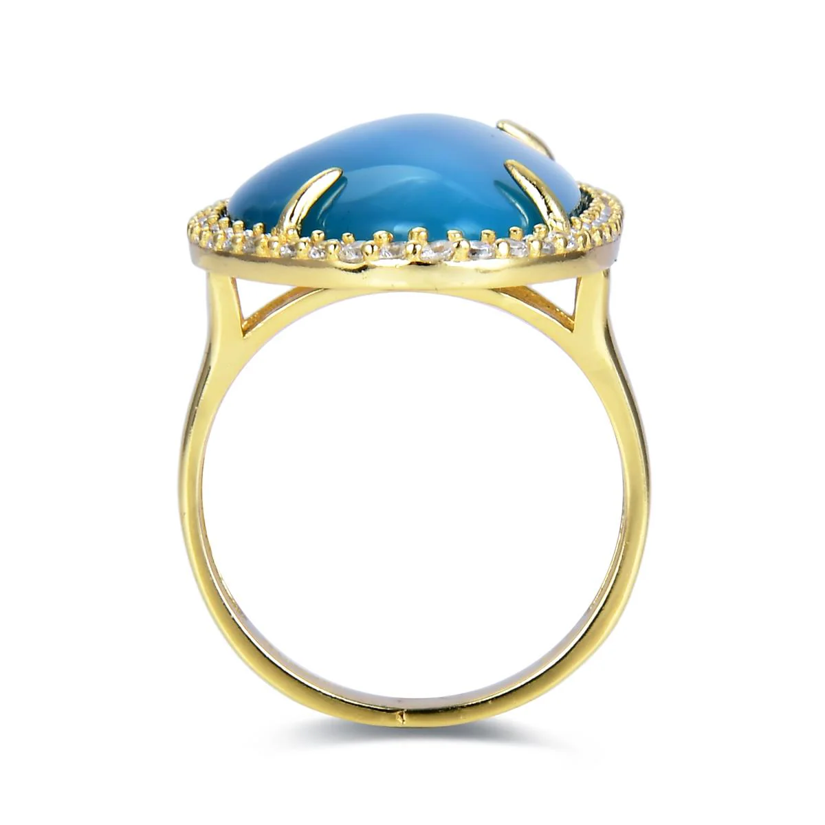 Anillo Sibbar Plata De Ley 925 - Sibbar AZUL - Image 4