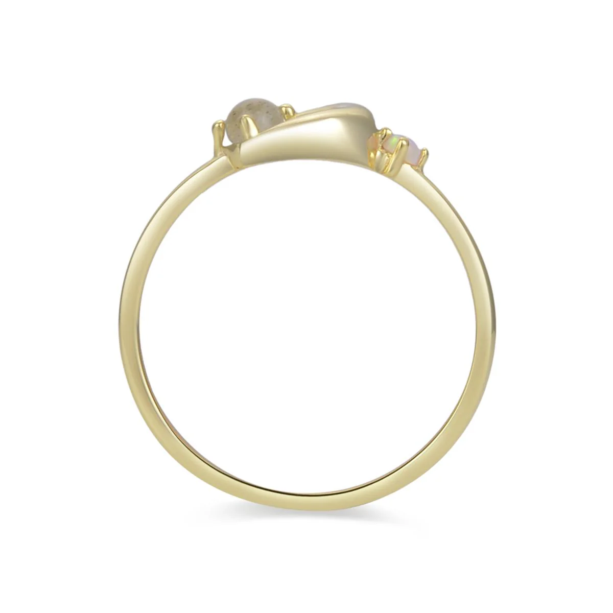 Anillo Simly Plata De Ley 925 - Simly GRIS - Image 4