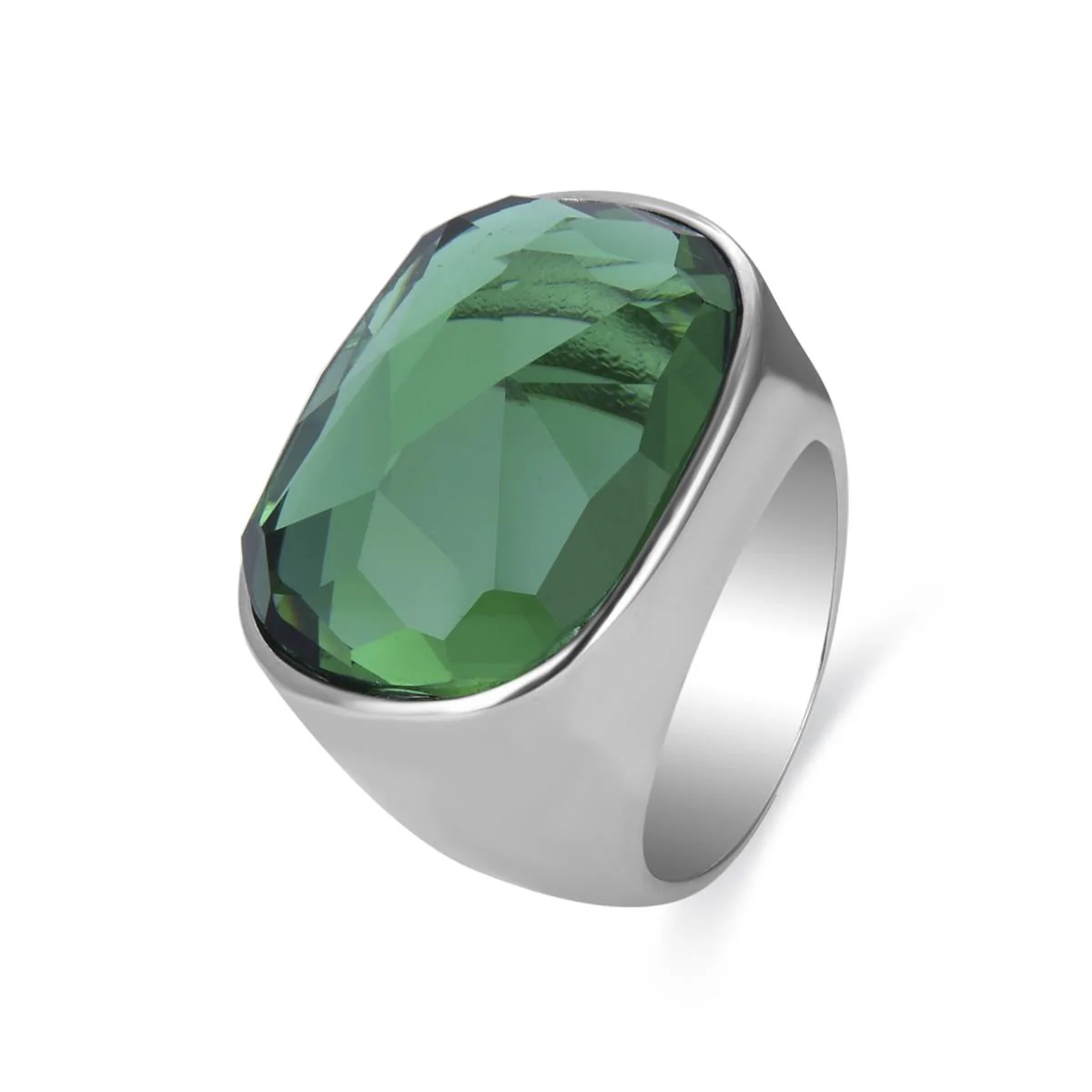 Anillo Soaken Plata De Ley 925 - Soaken VERDE