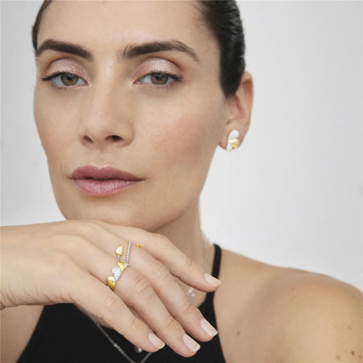 Anillo Sugo Plata De Ley 925 - Sugo BLANCO - Image 2
