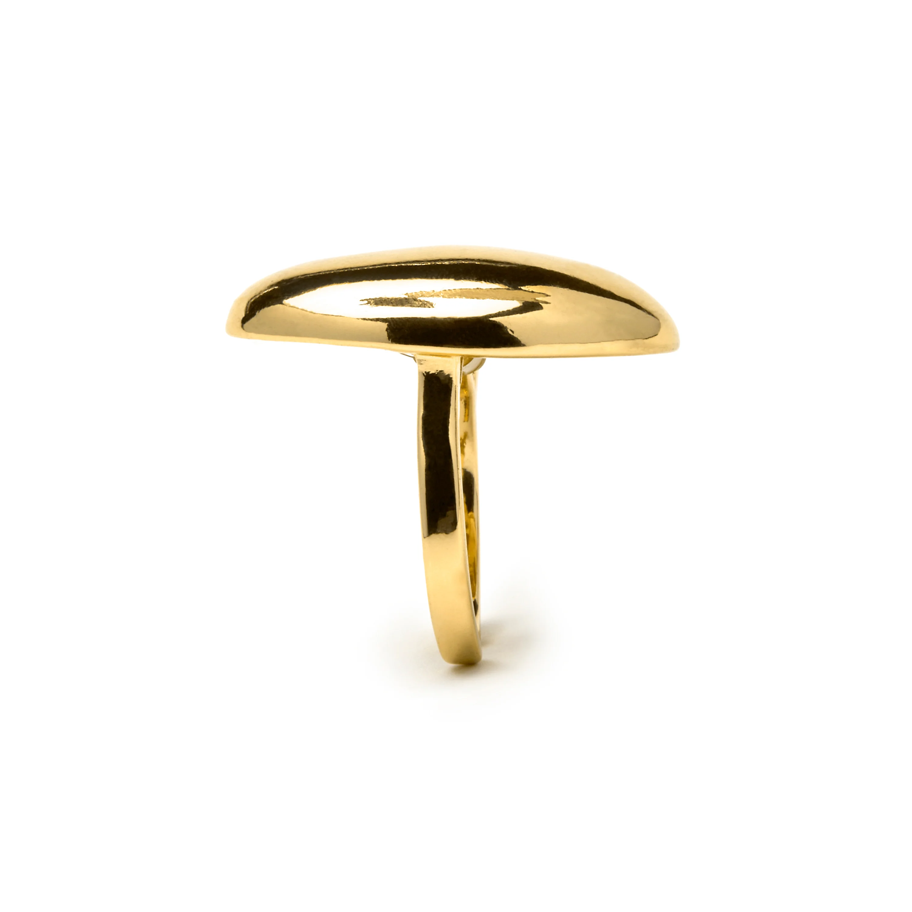 Anillo de Plata de Ley 925 acabado oro amarillo de 18k - Suo - Image 3