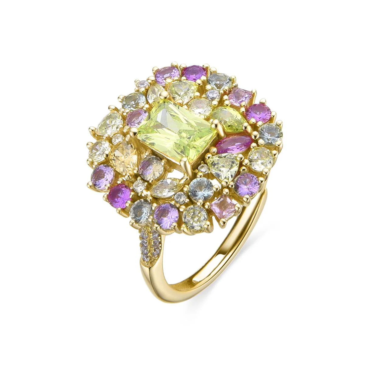 Anillo Surlok Plata de Ley 925 - Surlok MULTICOLOR