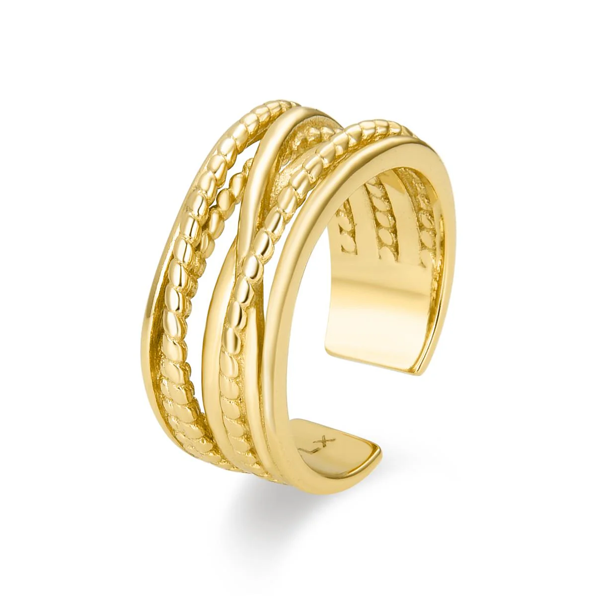 Anillo Syana Plata De Ley 925 - Syana AMARILLO